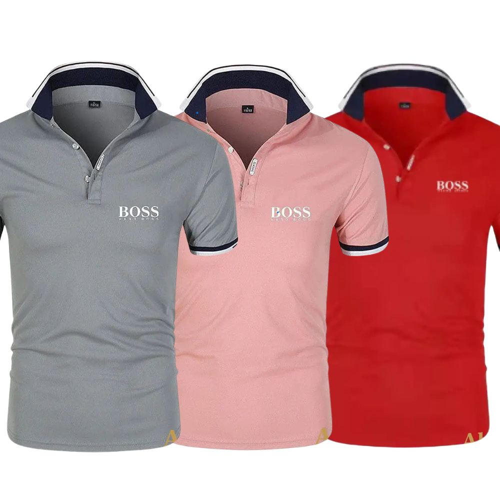 Kit Luxury Polo Collar Shirt (Buy 1, Get 3 Free)