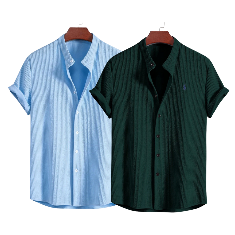 [1 kaufen, 2 erhalten] Luxus-Poloshirt