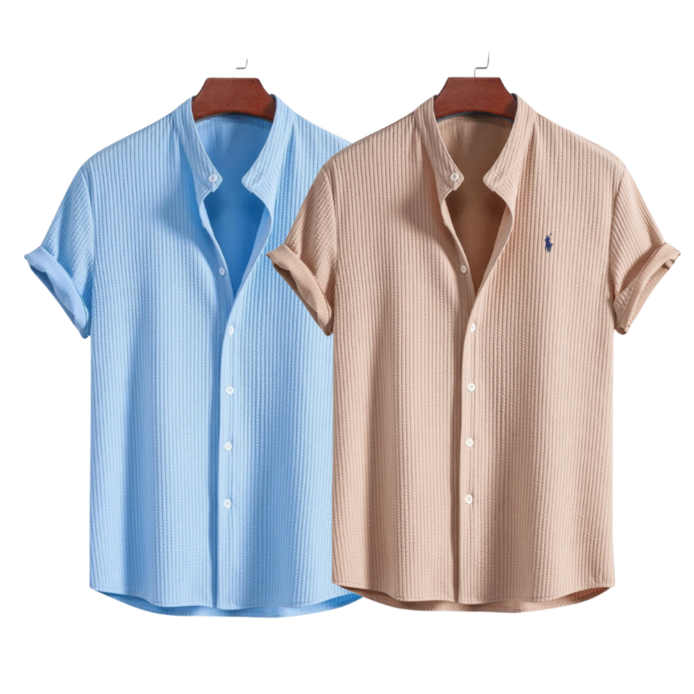 [1 kaufen, 2 erhalten] Luxus-Poloshirt