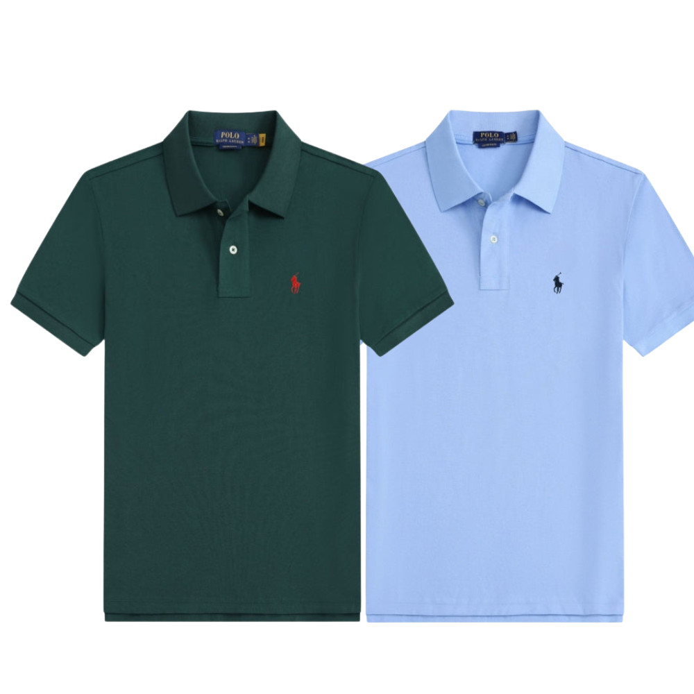 [1 kaufen, 2 erhalten] Klassisches Luxus-Poloshirt